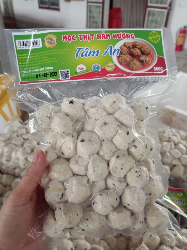 Mọc thịt nấm hương Tâm An